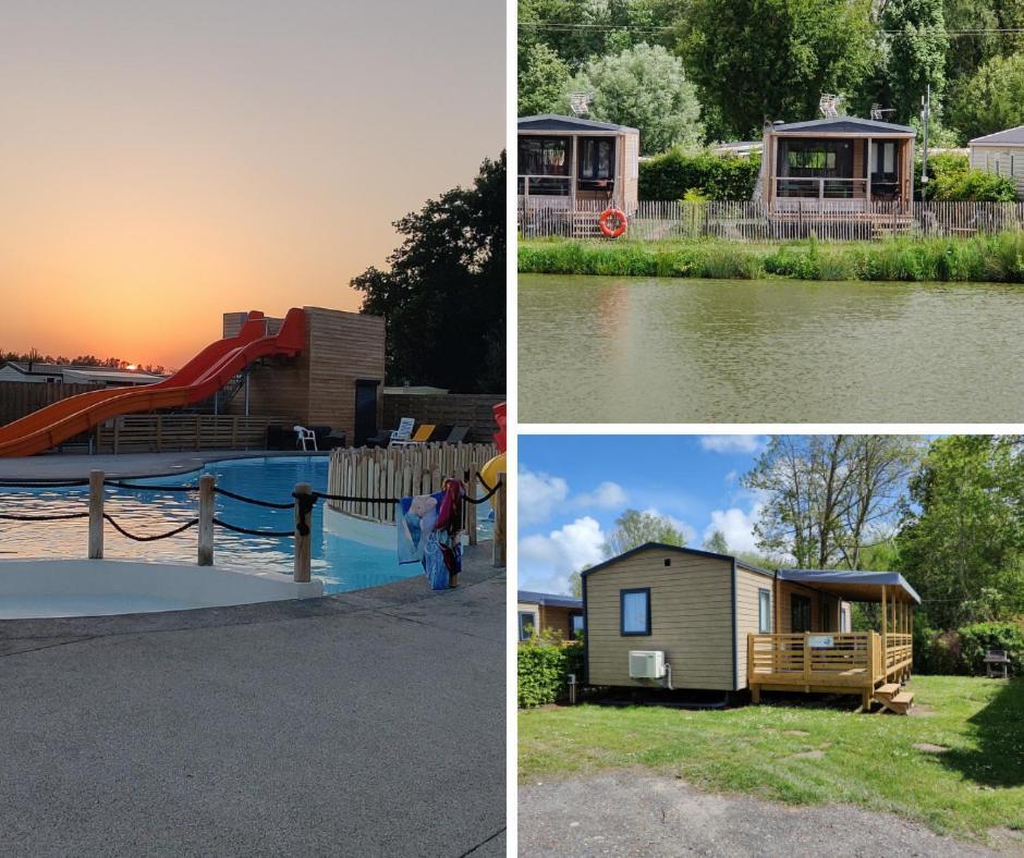 Camping La Garenne De Moncourt Rue  Ngoại thất bức ảnh